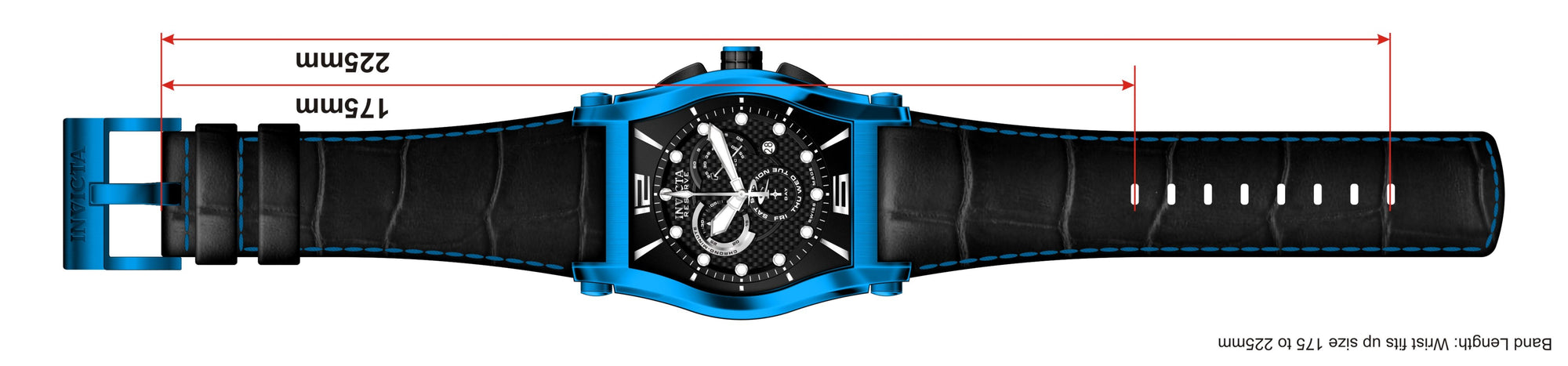 Band for Invicta Reserve 0748