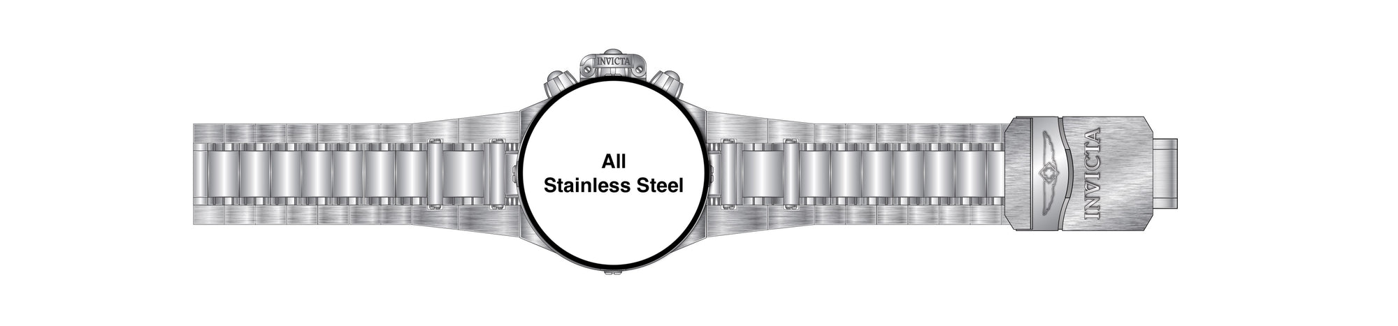 Band for Invicta Subaqua 6537