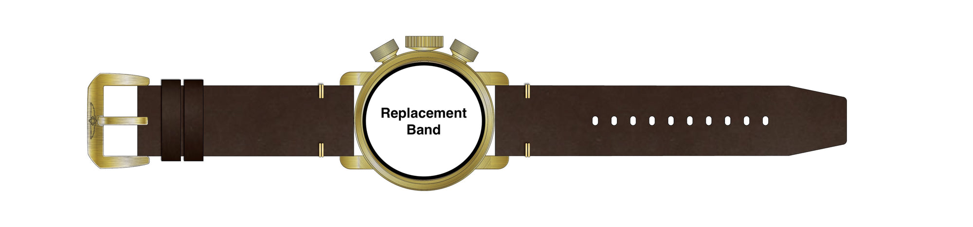 Band For Invicta Aviator 31683