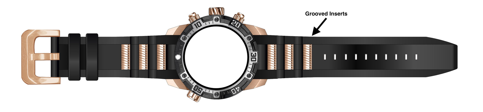 Band for Invicta I-Force 12965