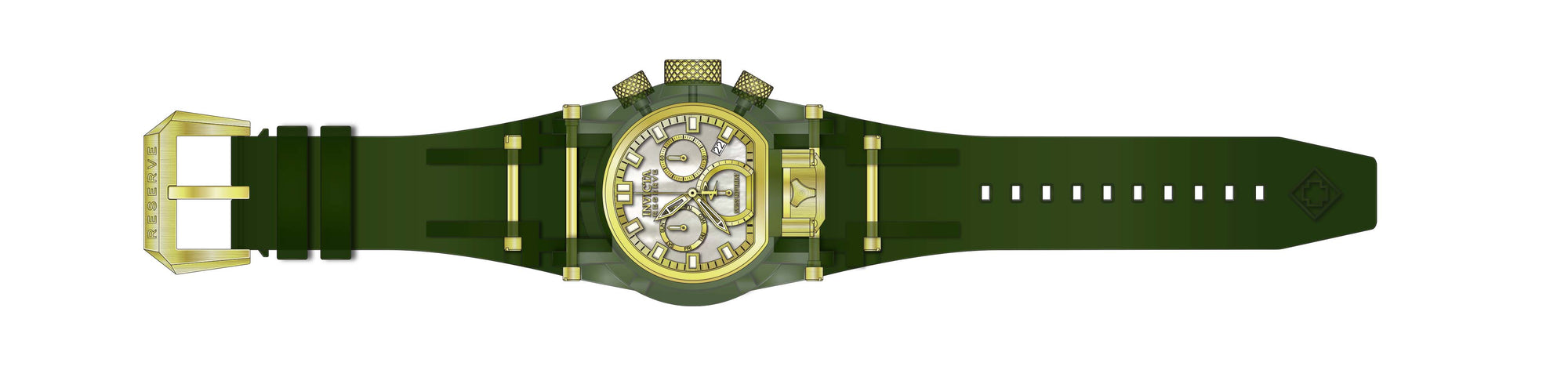 Bands for Invicta Anatomic Bolt Zeus Magnum Anatomic Men 33186