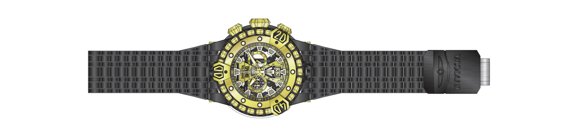 Band For Invicta SHAQ 37595