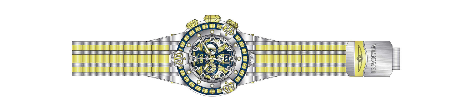 Band For Invicta SHAQ 37598