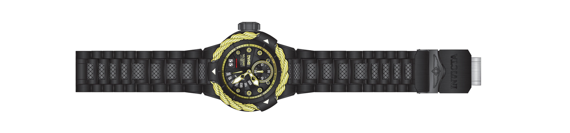 Band For Invicta SHAQ 37762