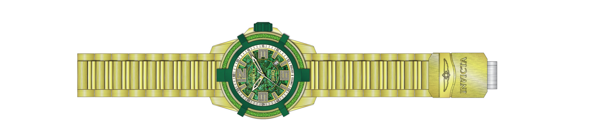 Band For Invicta SHAQ 37491