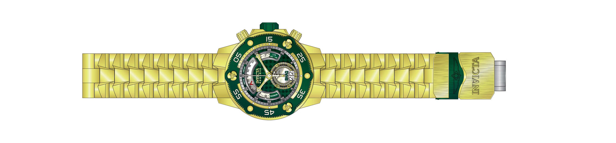 Band For Invicta SHAQ 37496