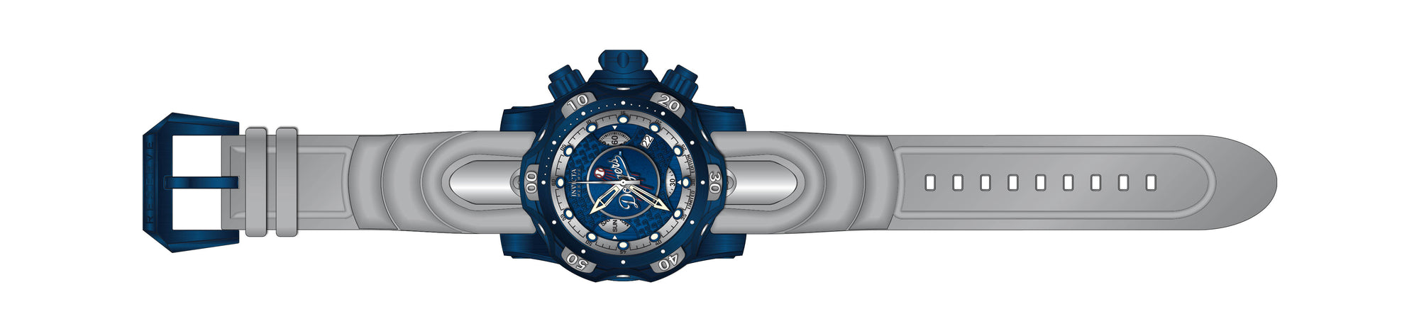 Band For Invicta MLB 41825