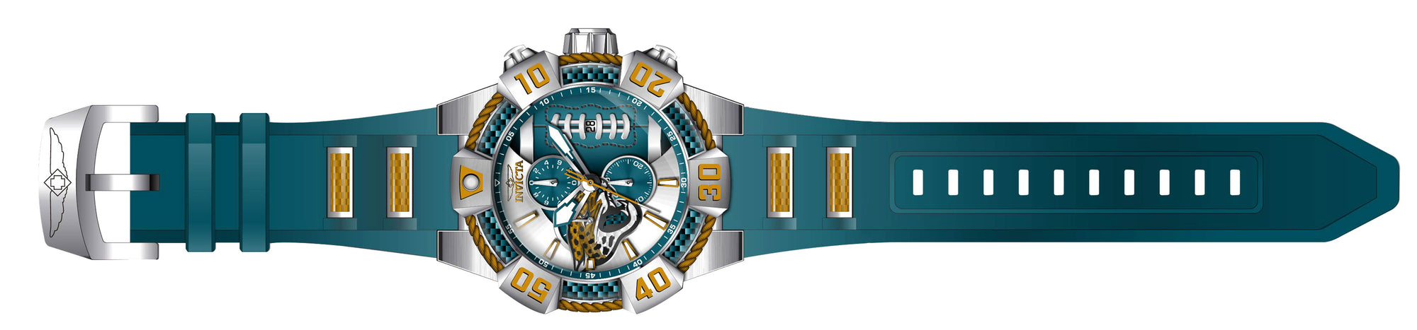 Band For Invicta NFL 41600
