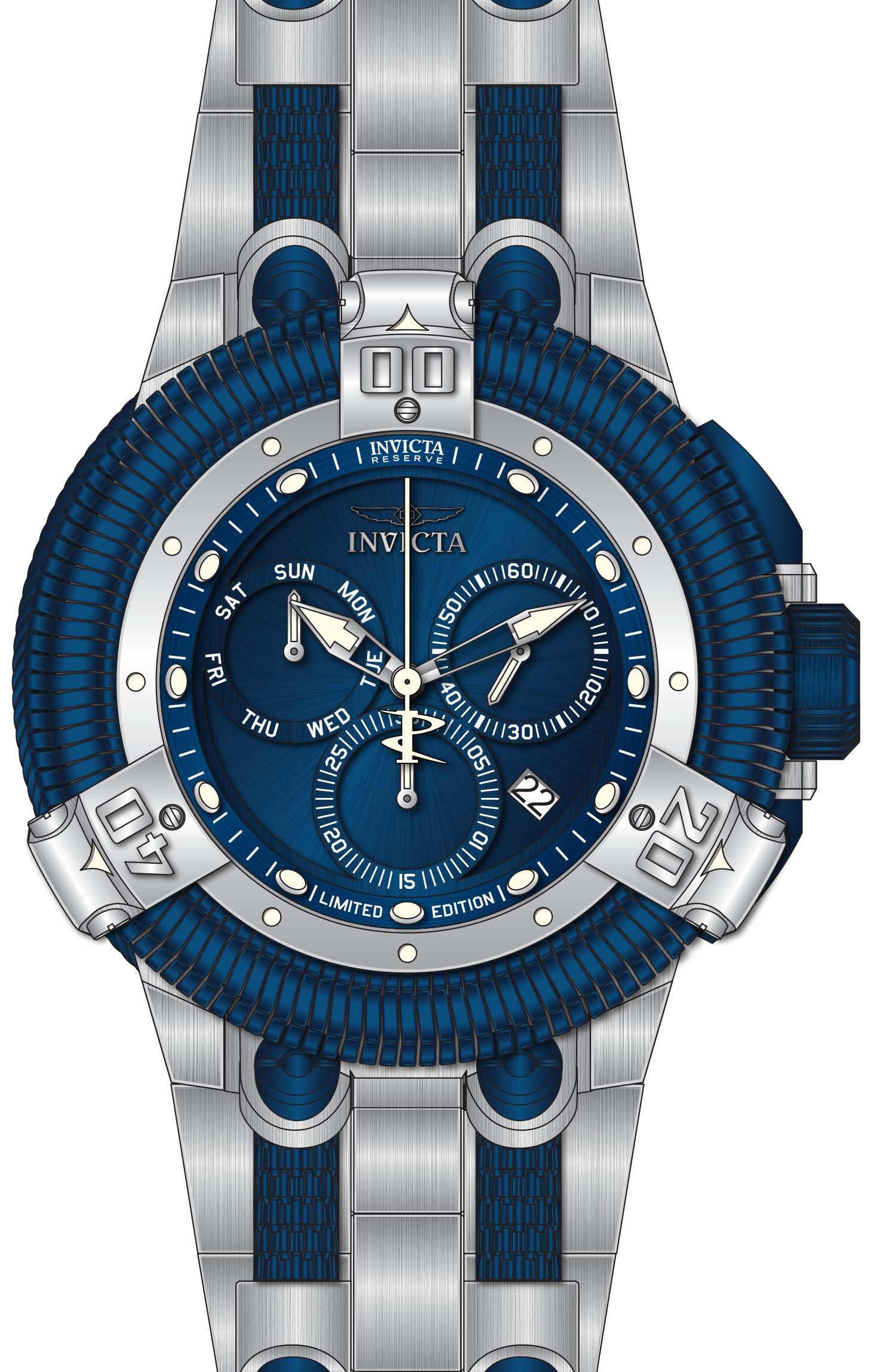 Band For Invicta Reserve King Python Men 46244
