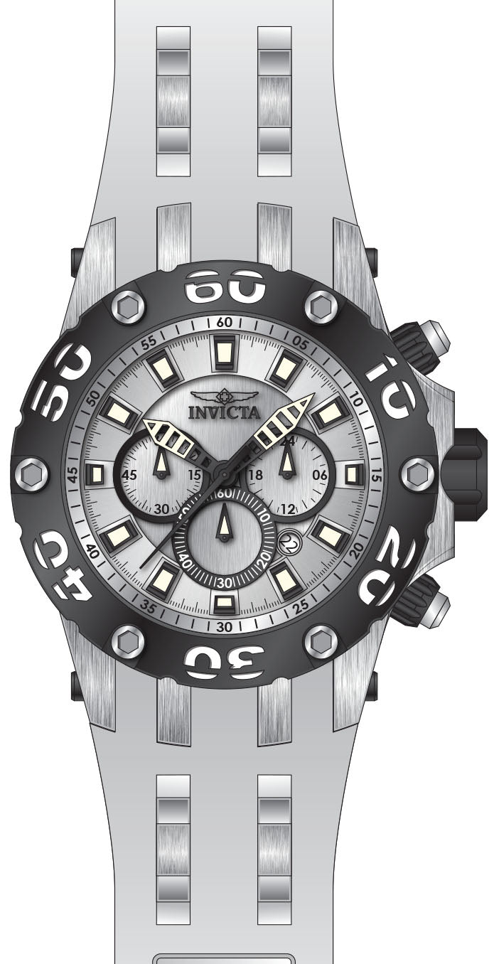 Band For Invicta Subaqua  Men 46512