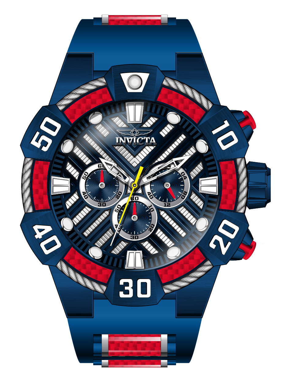 Band For Invicta Bolt  Men 46552