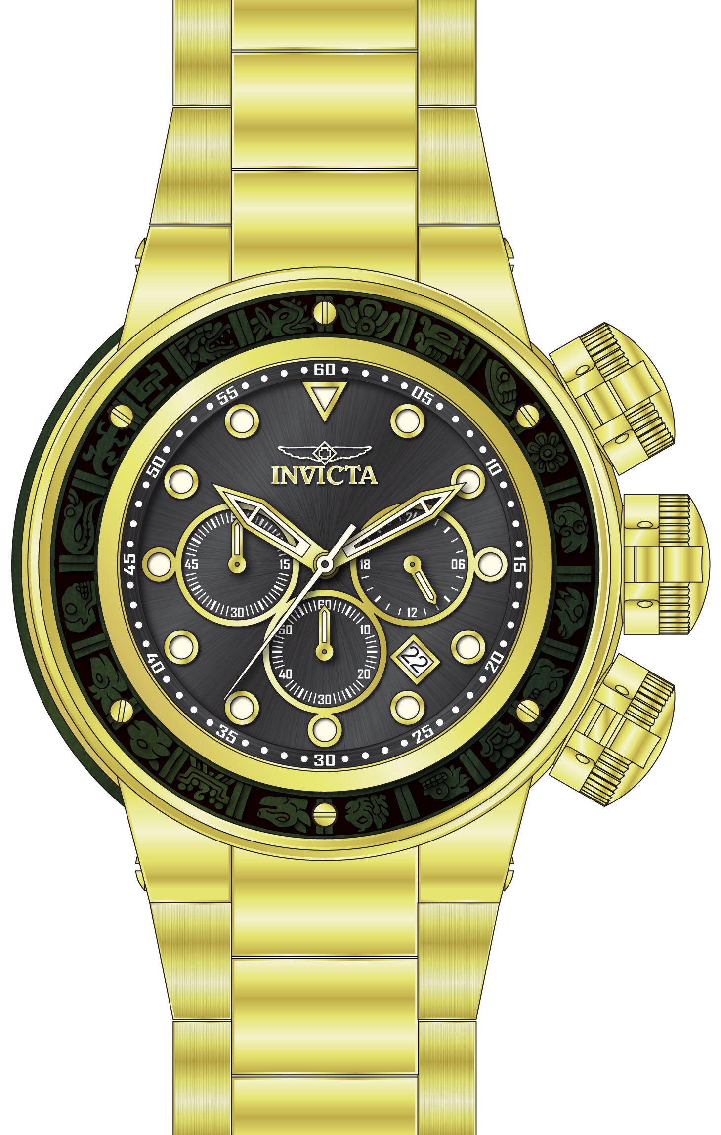 Band For Invicta Subaqua  Men 46561