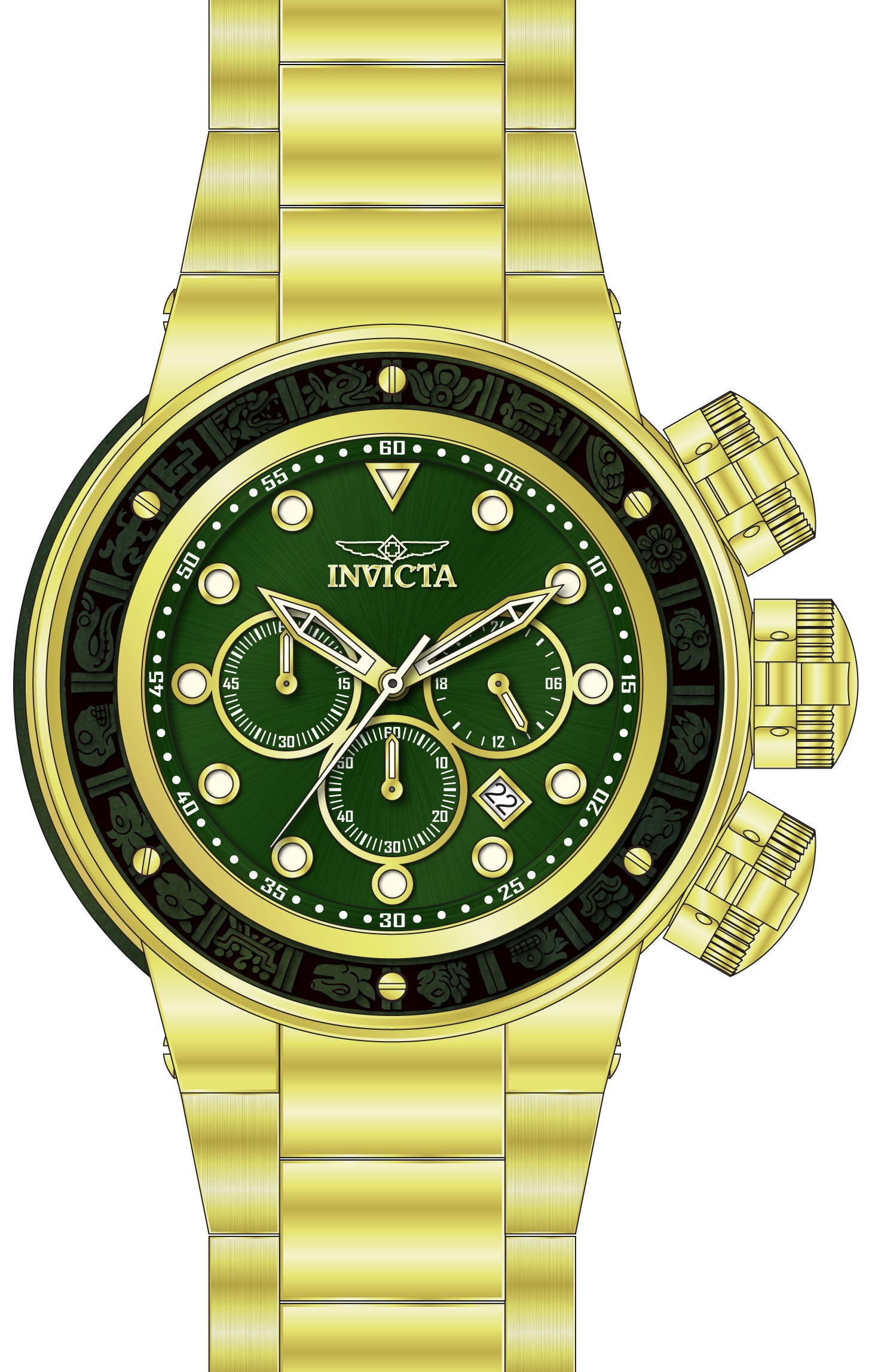 Band For Invicta Subaqua  Men 46562