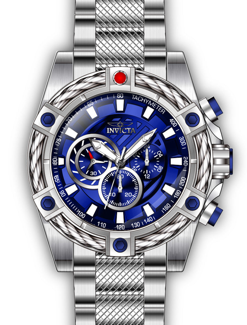 Band For Invicta Bolt  Men 46564