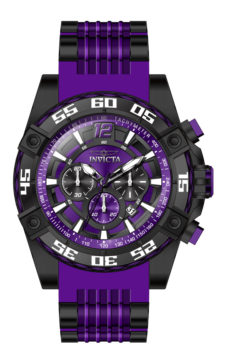 Band For Invicta Bolt  Men 46567