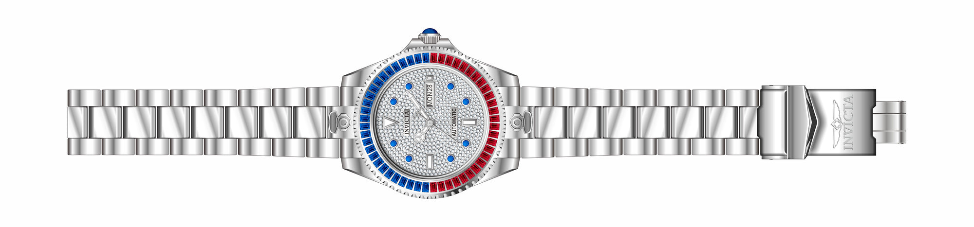 Parts For Invicta Pro Diver  Men 46635