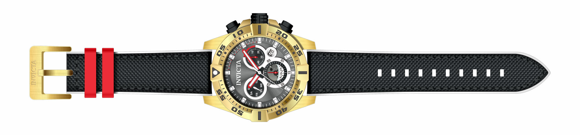 Band For Invicta S1 Rally  Men 46651