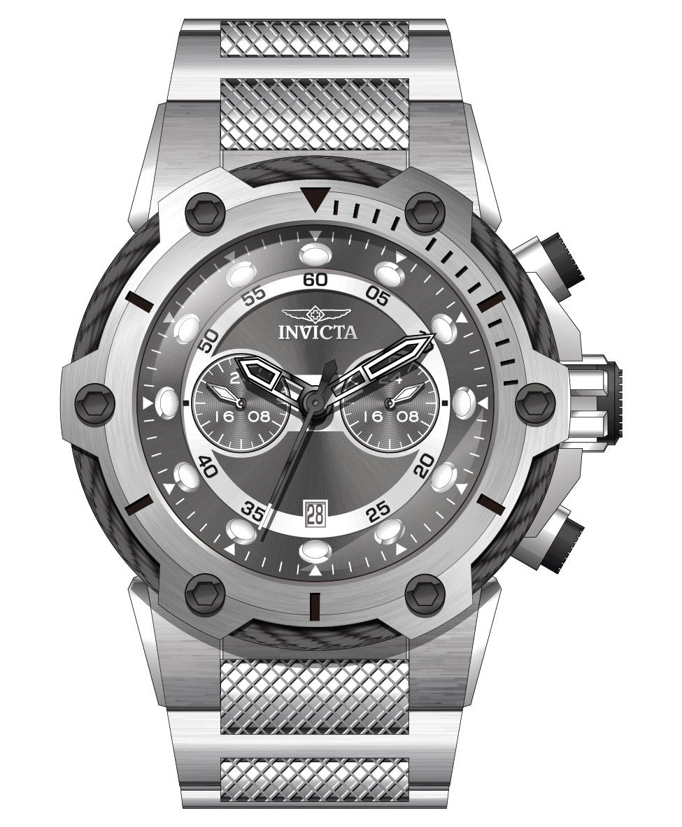 Band For Invicta Bolt  Men 46793