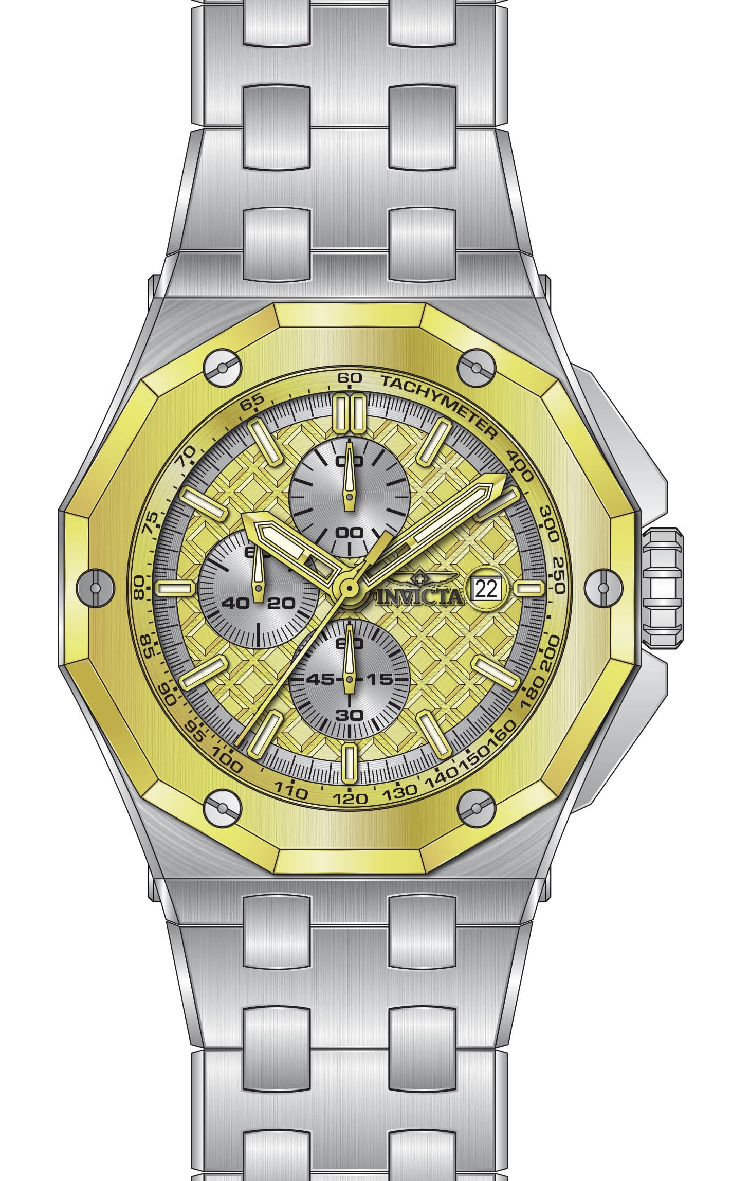 Parts For Invicta Akula  Men 47393