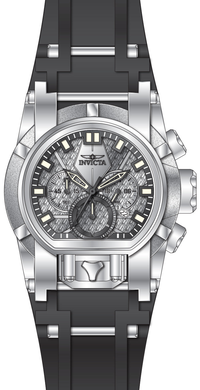 Band For Invicta Bolt Bolt Zeus Magnum Men 47531