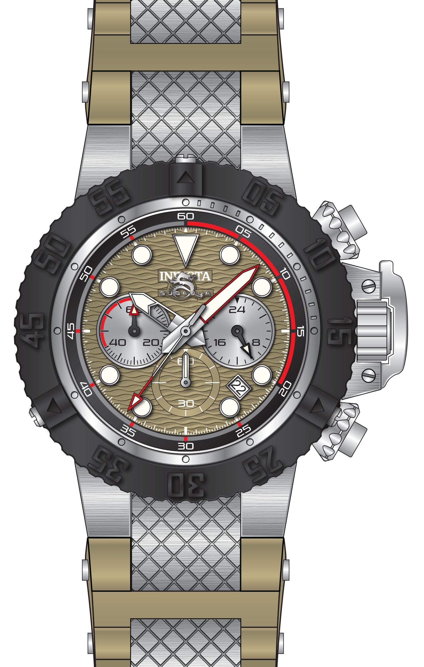 Parts For Invicta Subaqua  Men 47828