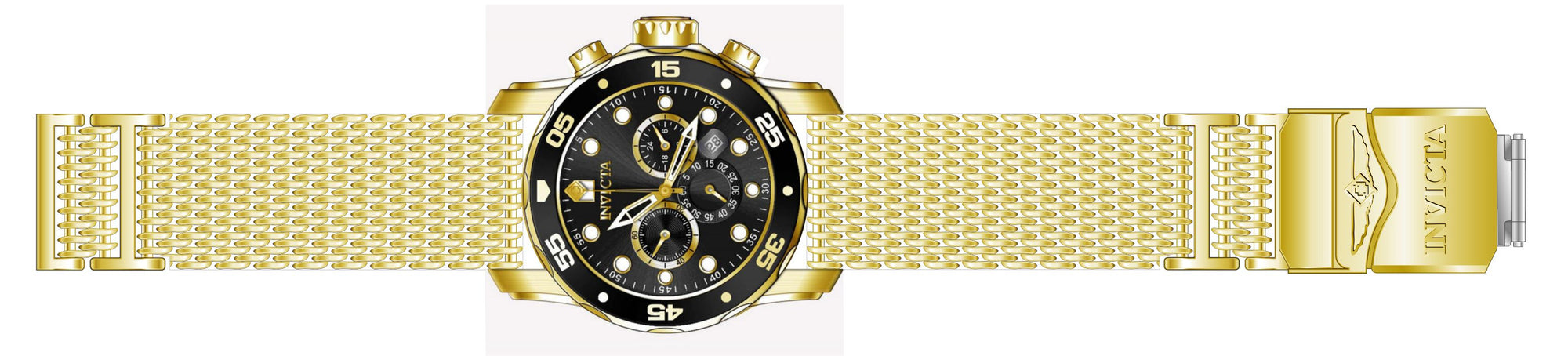 Band For Invicta Pro Diver  Men 47238