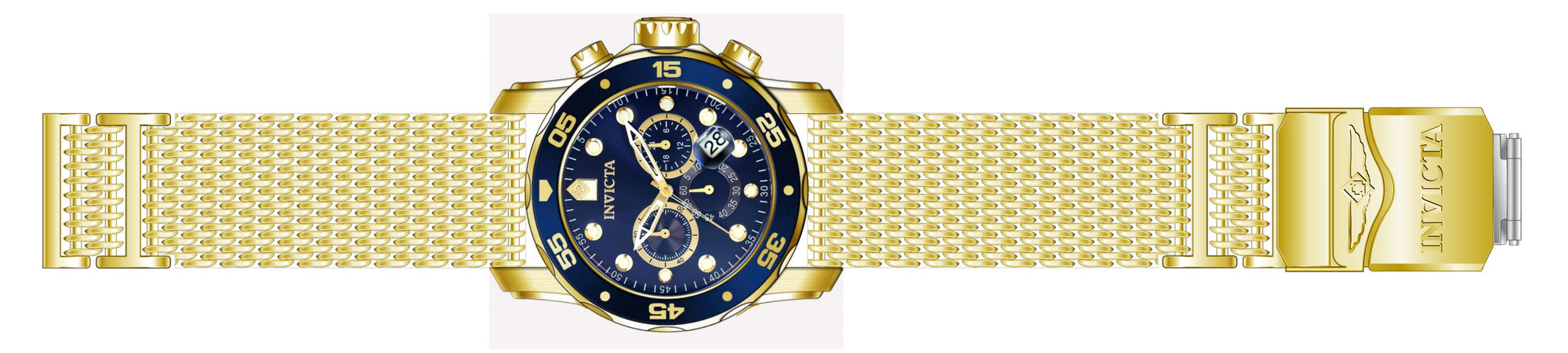 Band For Invicta Pro Diver  Men 47239