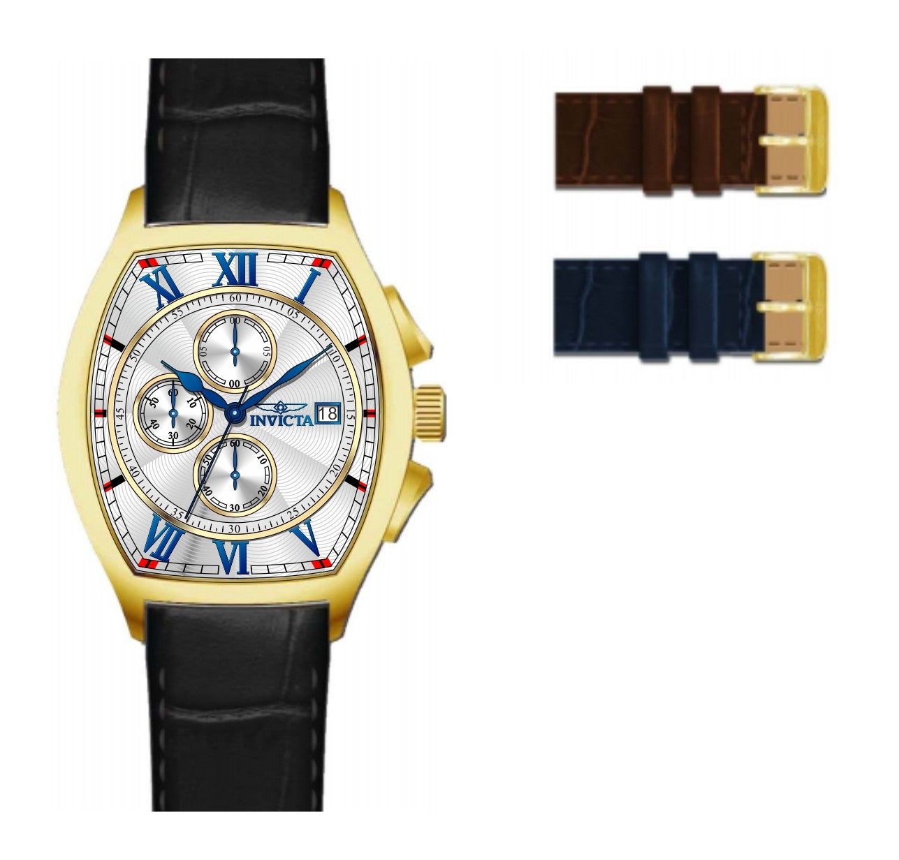 Band For Invicta Specialty  Men 49840