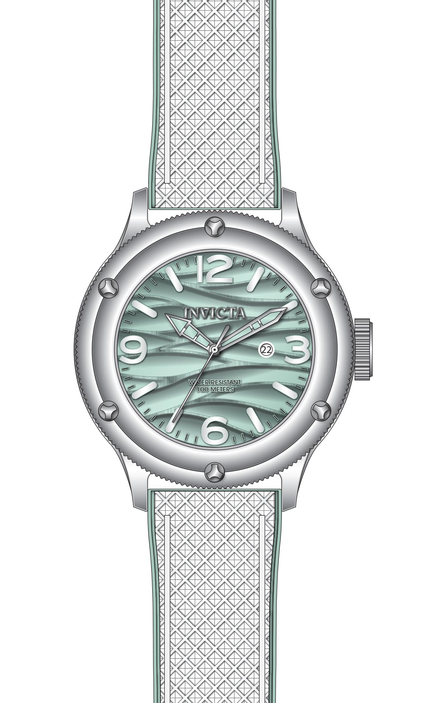 Band For Invicta Pro Diver  Men 50307