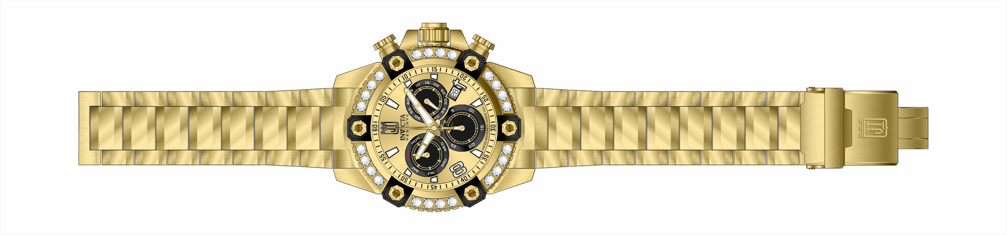 Band For Invicta JT  Men 51291