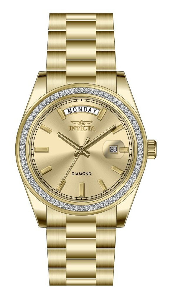Band For Invicta Elite Diamond  Lady 51369