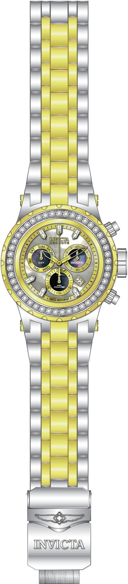 Band For Invicta Reserve Specialty Subaqua Men 51375