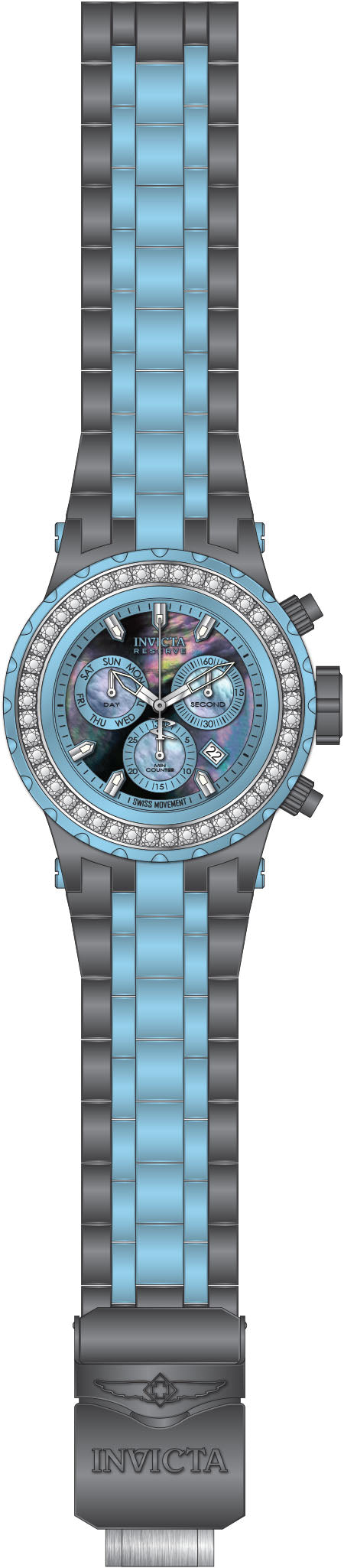 Band For Invicta Reserve Specialty Subaqua Men 51392