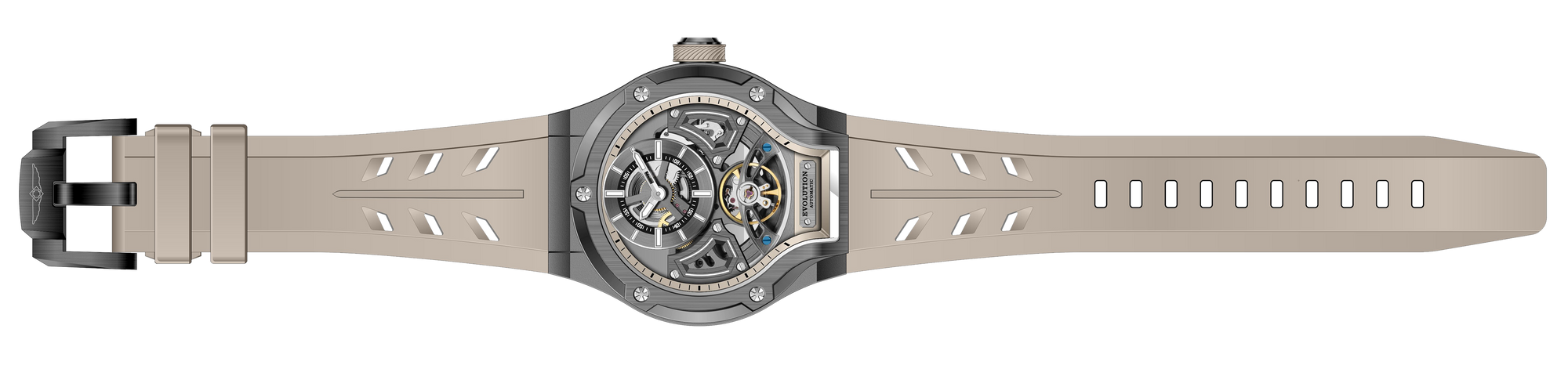 Band For Invicta S1 Rally  Men 70507