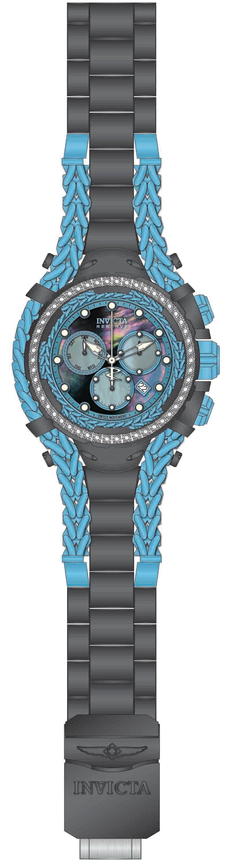 Band For Invicta Reserve Gladiator Men 51482