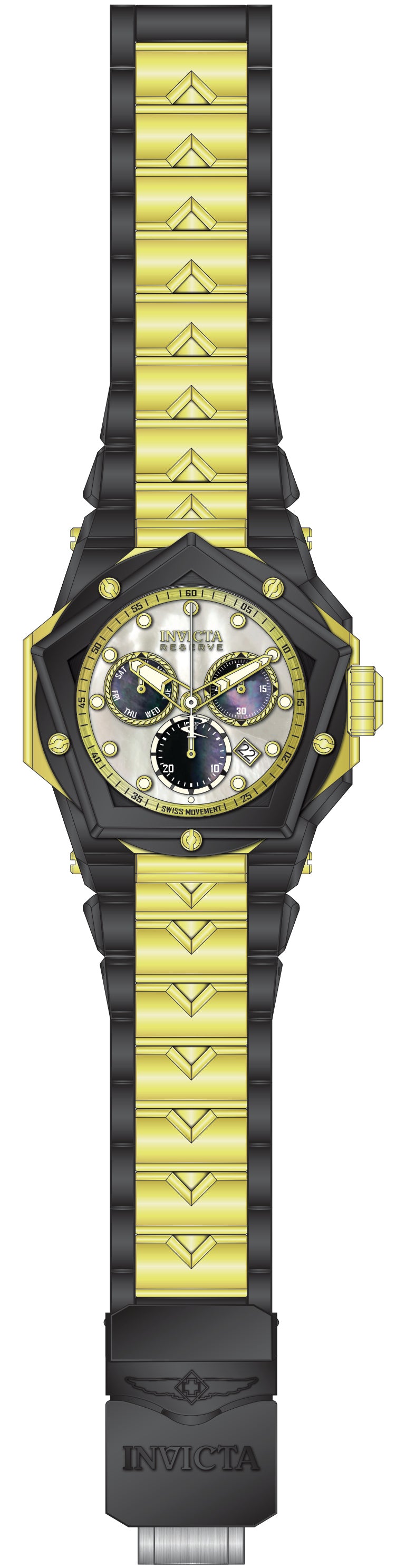 Parts For Invicta Reserve Kraken Men 51603