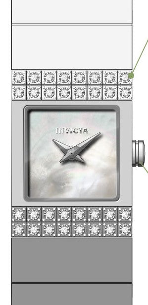 Parts For Invicta Angel  Lady 51832