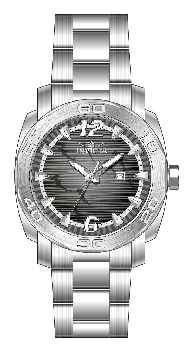 Band For Invicta Pro Diver  Men 52125