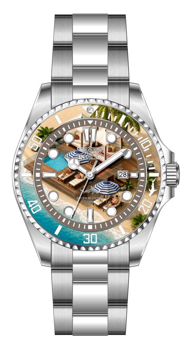 Parts For Invicta Pro Diver  Men 52249