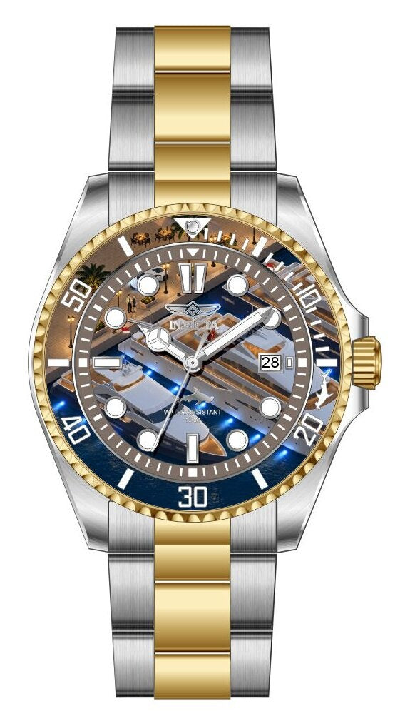 Band For Invicta Pro Diver  Lady 52292