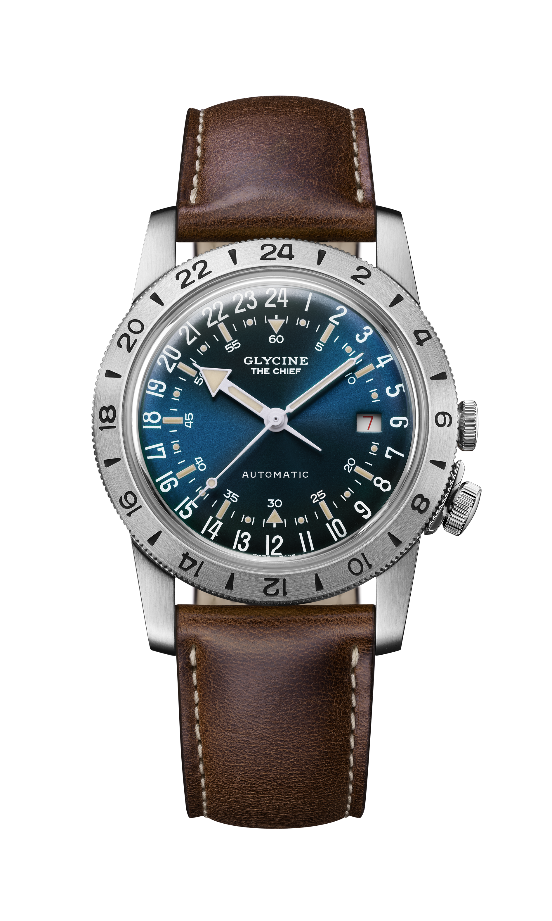 Band for Glycine Airman Vintage The Chief 40 PURIST Automatic GL0411