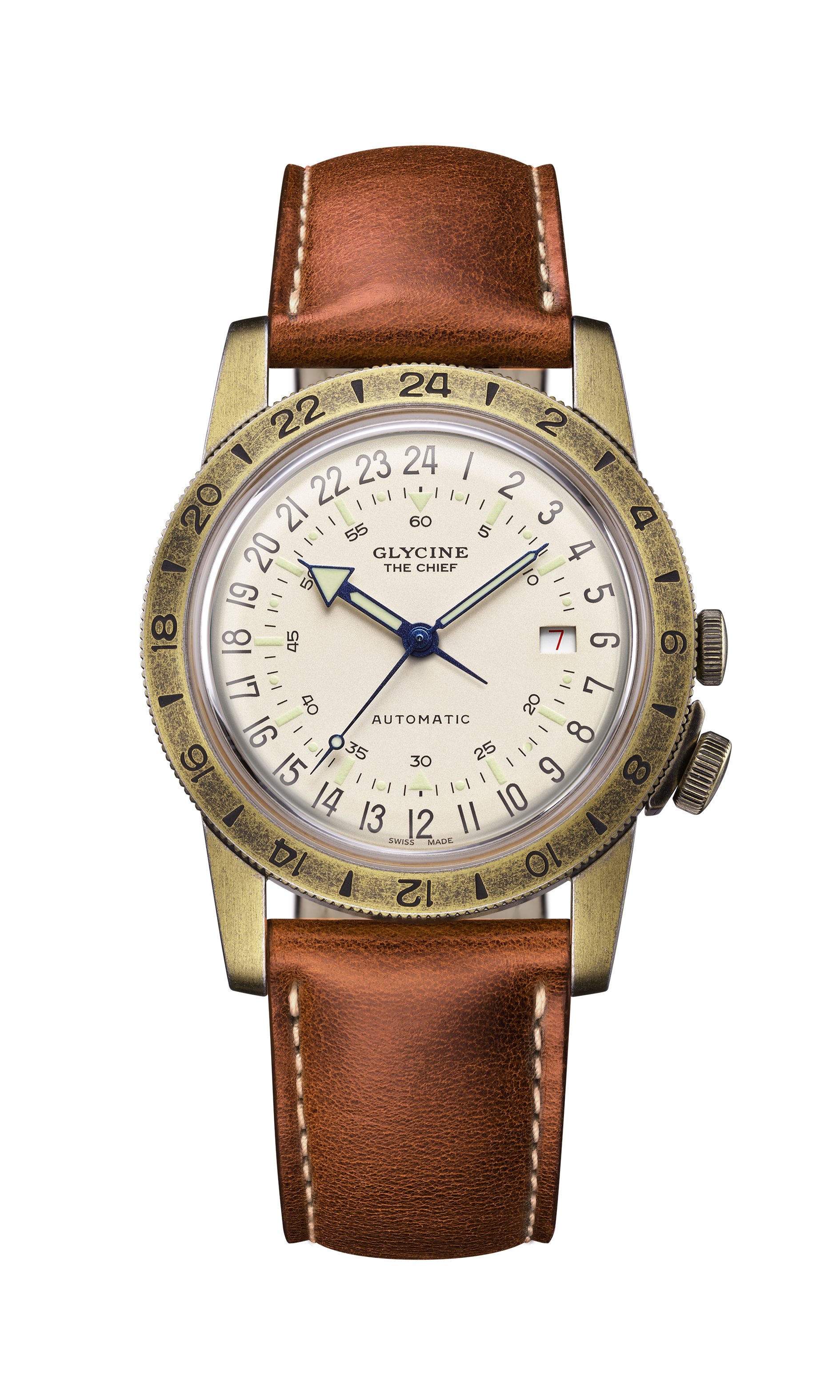 Parts for Glycine Airman Vintage The Chief 40 PURIST Automatic GL0415