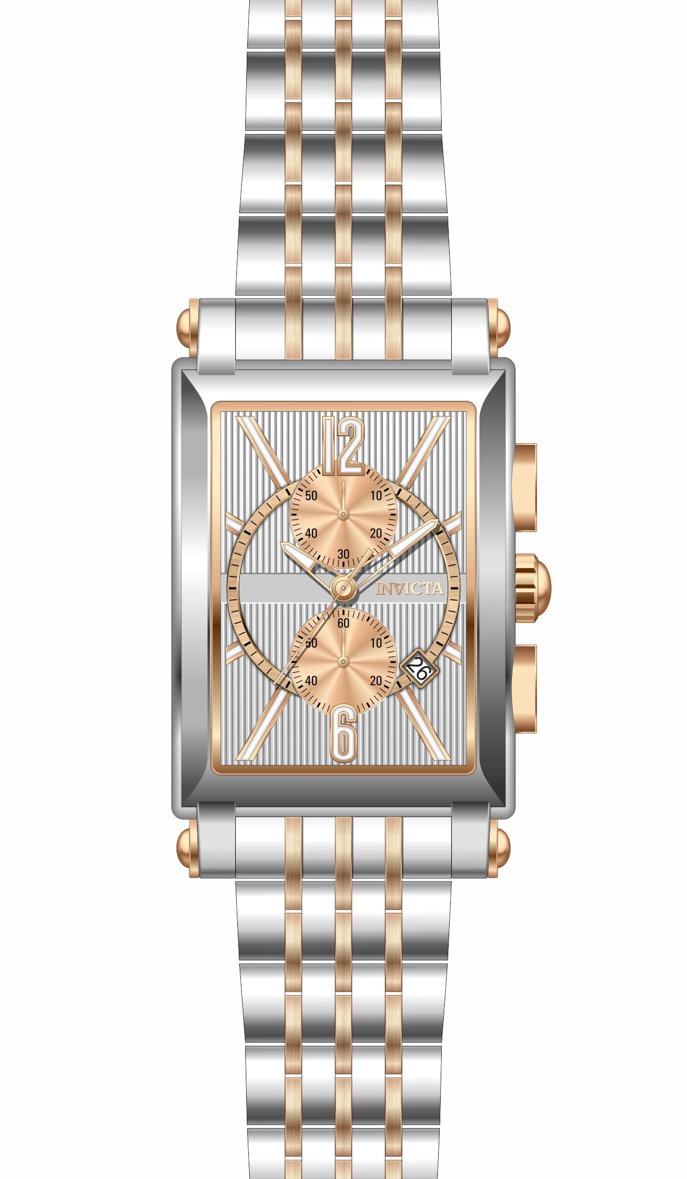 Band for Invicta Cuadro Men 30468