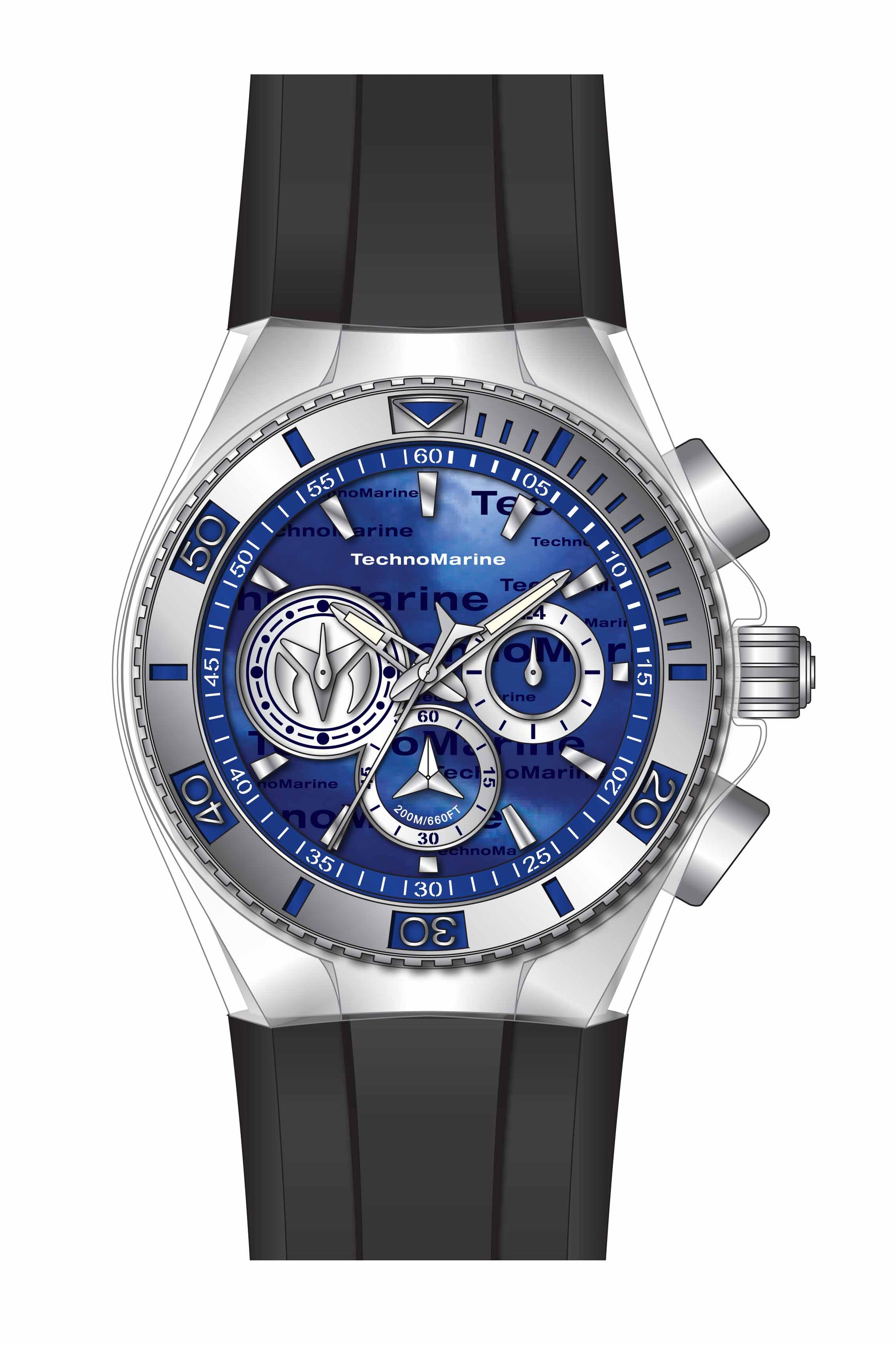 Band for Technomarine Cruise California TM-120024