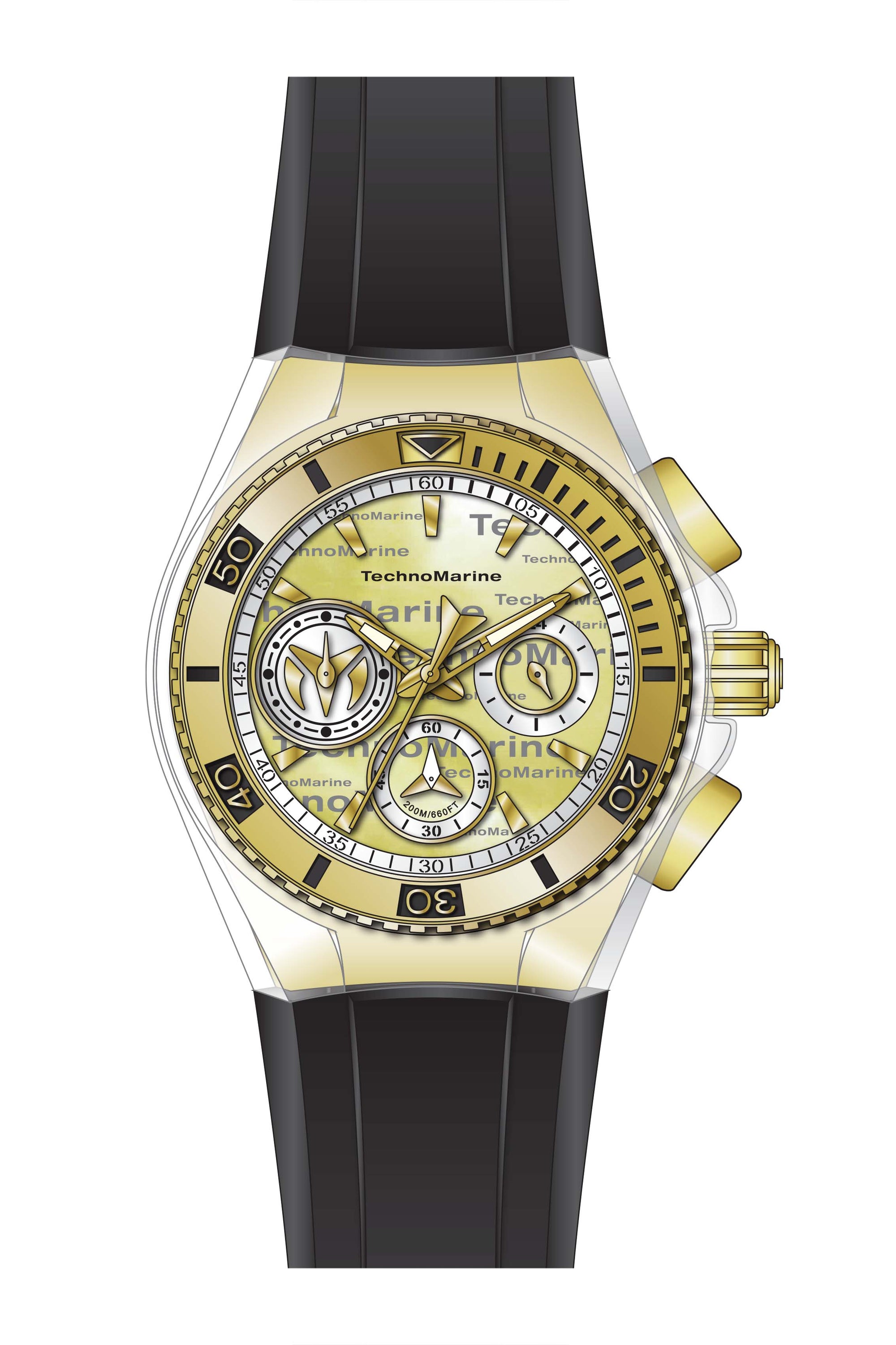 Band for Technomarine Cruise California TM-120030