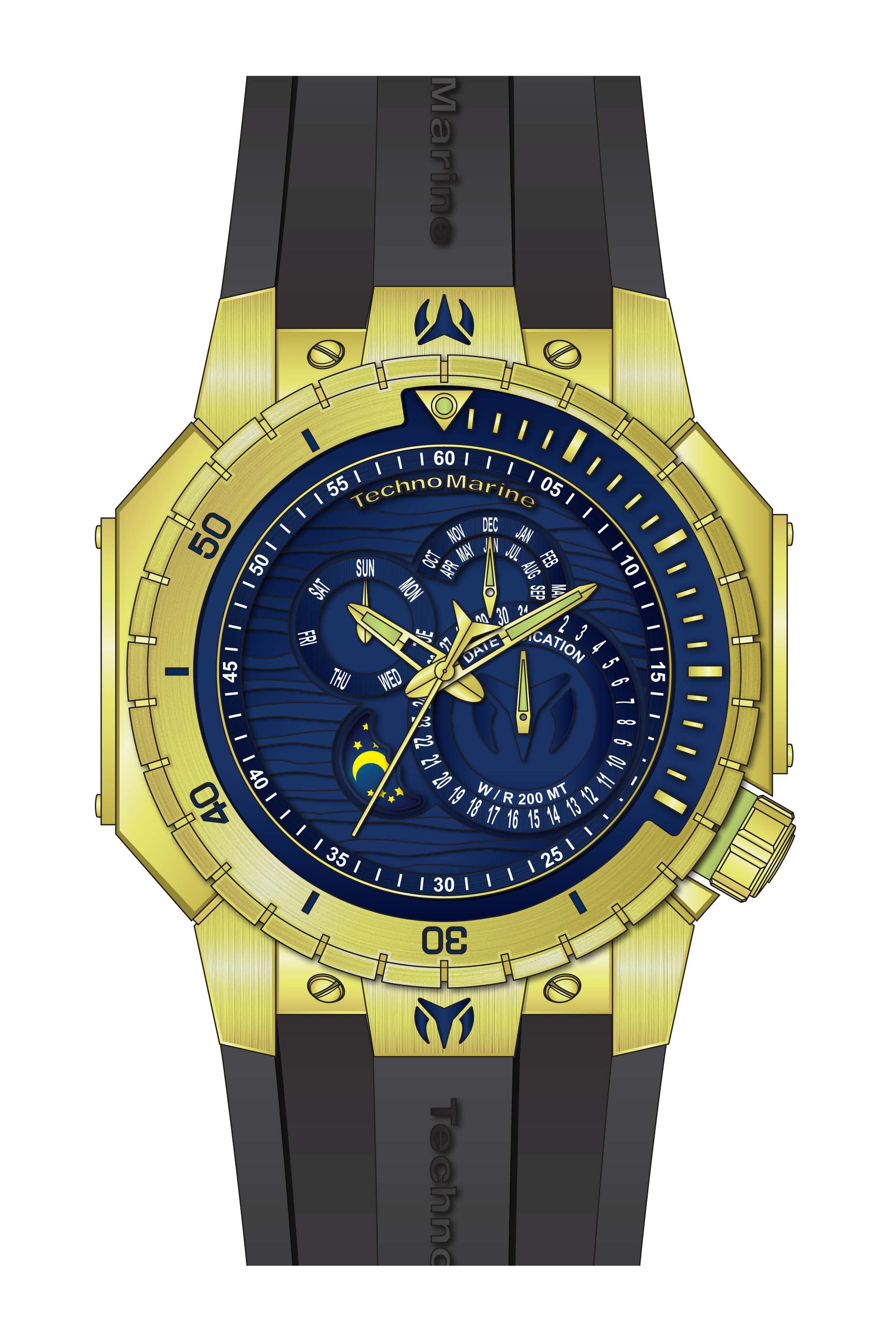 Band for Technomarine Manta Sea TM-220025