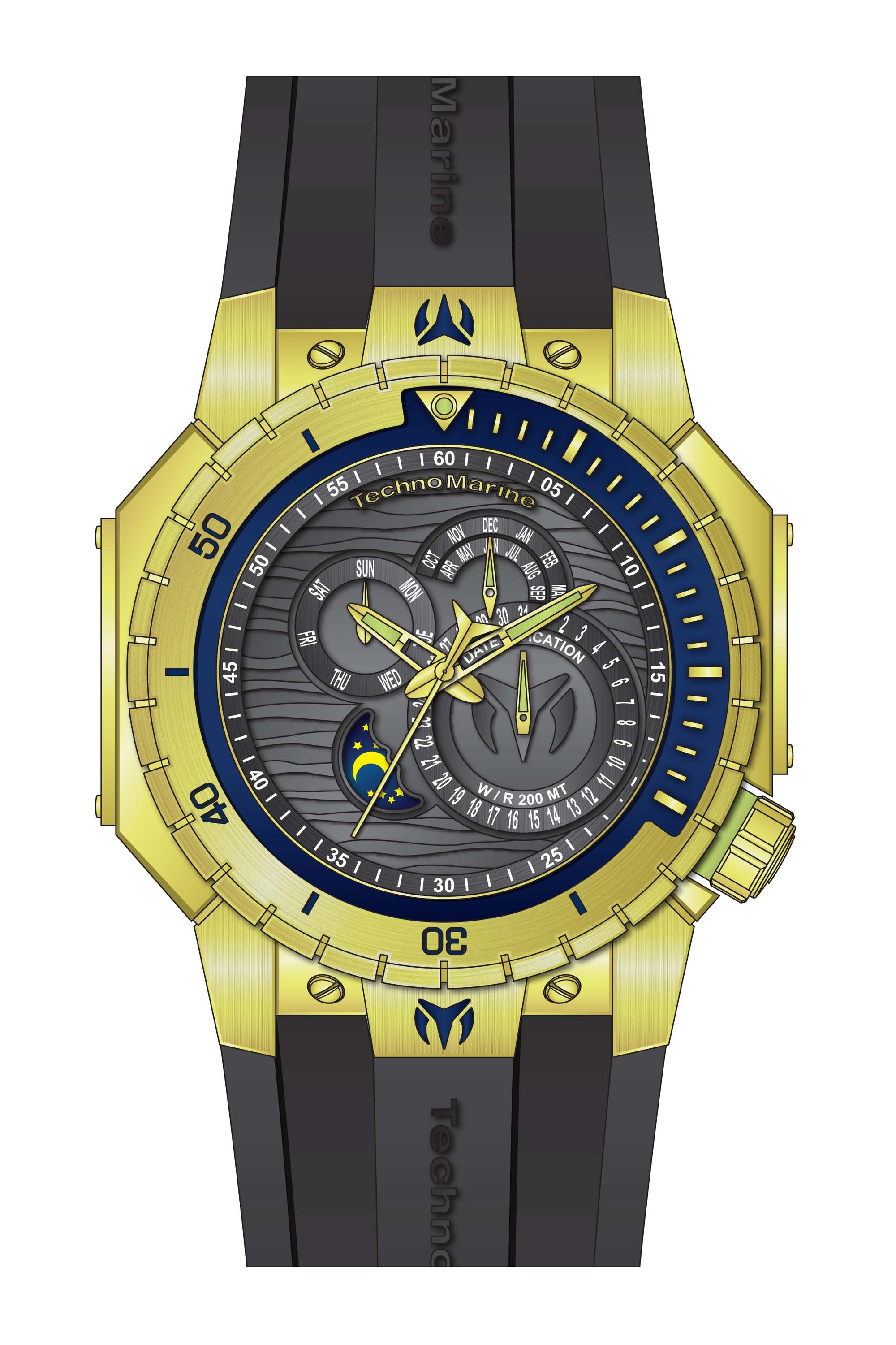 Band for Technomarine Manta Sea TM-220026