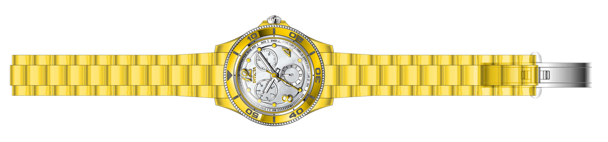 Band for Invicta Anatomic Lady  30369