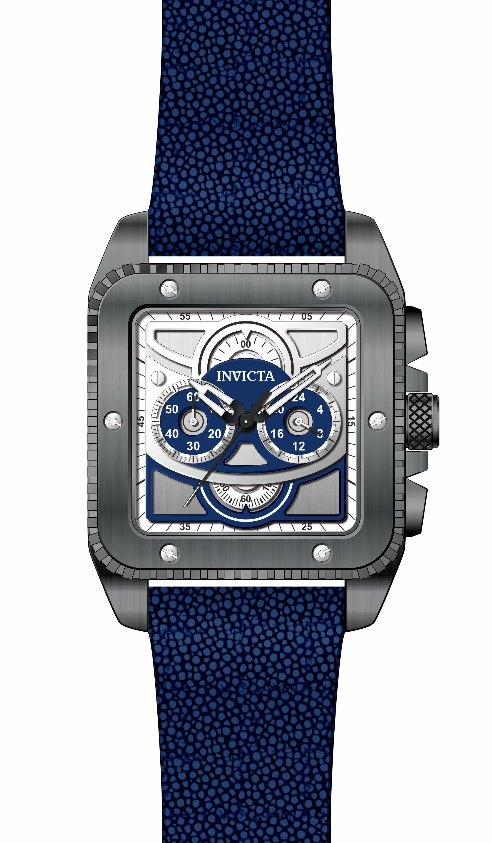 Band for Invicta Cuadro Men 32000
