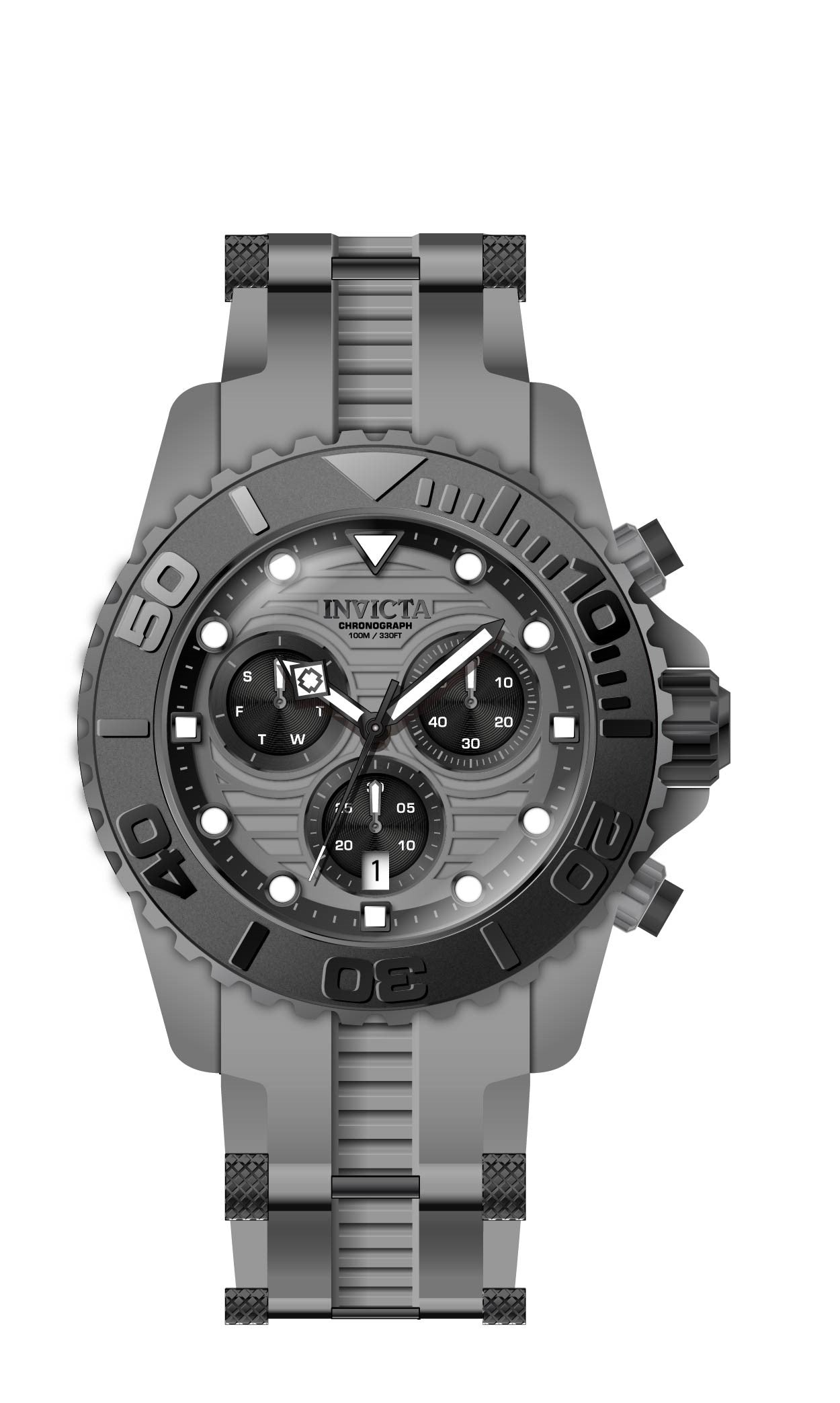 Band for Invicta JT Men 32525